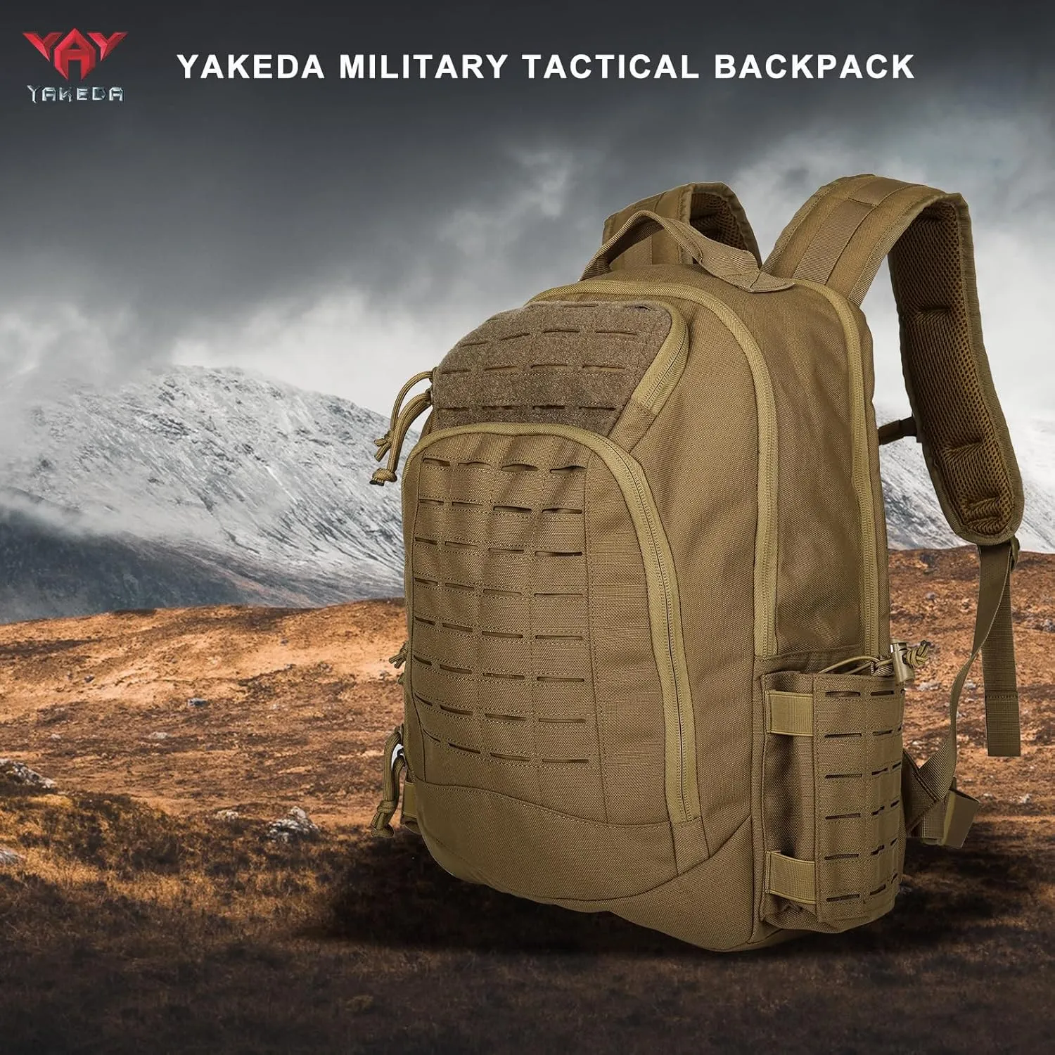 vAv YAKEDA Tactical Vest Outdoor Ultra-Light Breathable Training Airsoft Vest Adjustable for Adults