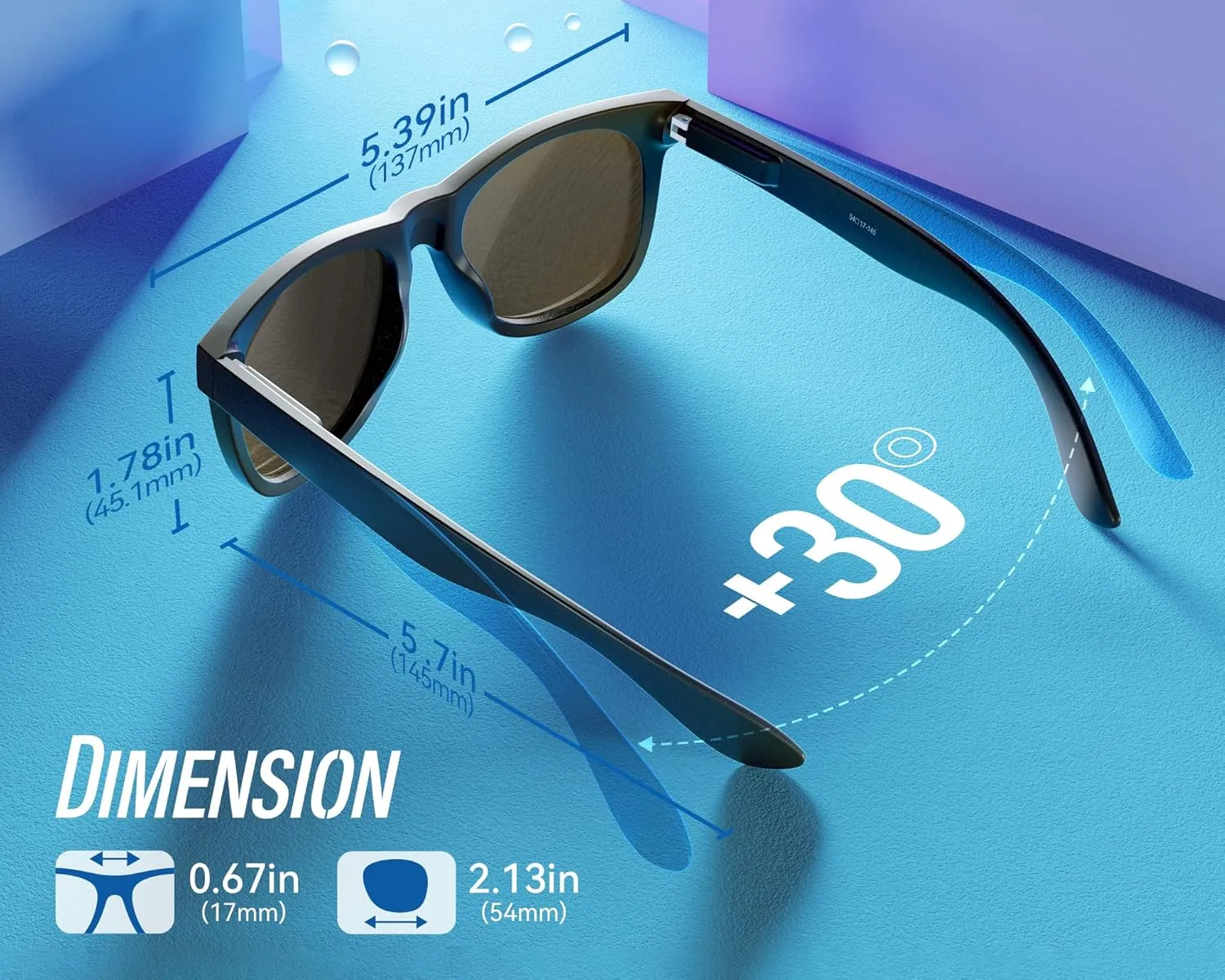 VELAZZIO Mens Sunglasses Polarized With UV400 Protection, Fits for Women Fashion Driving, Fishing, Sports, Beach, Golfing