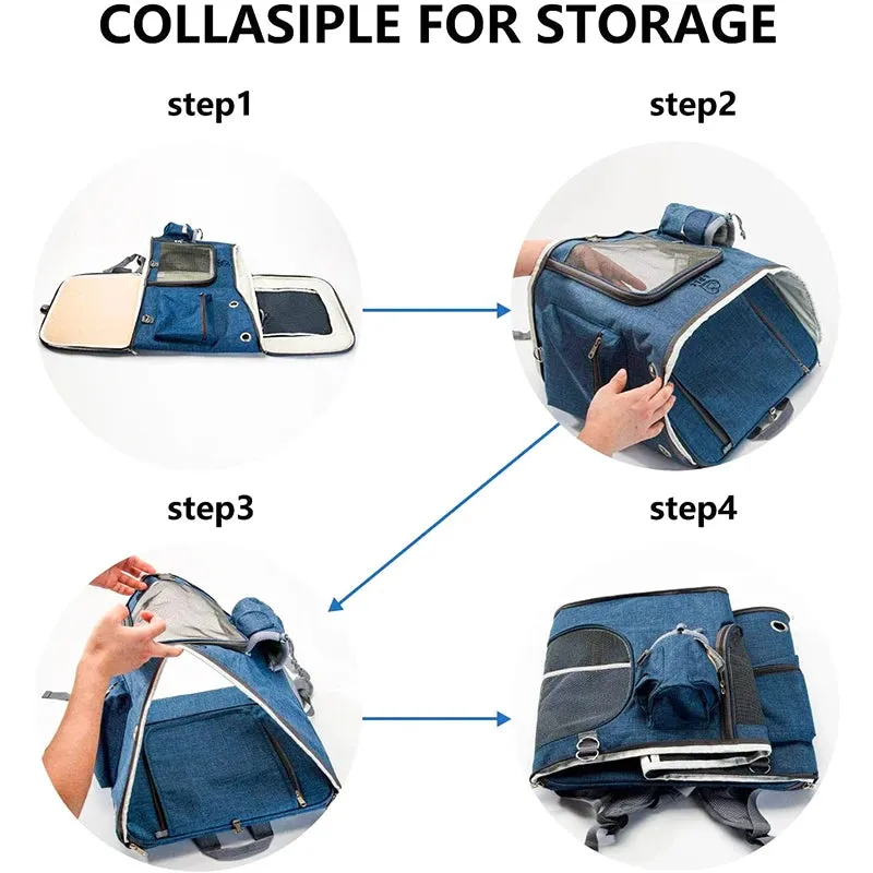 Ventilated Durable Pet Backpack