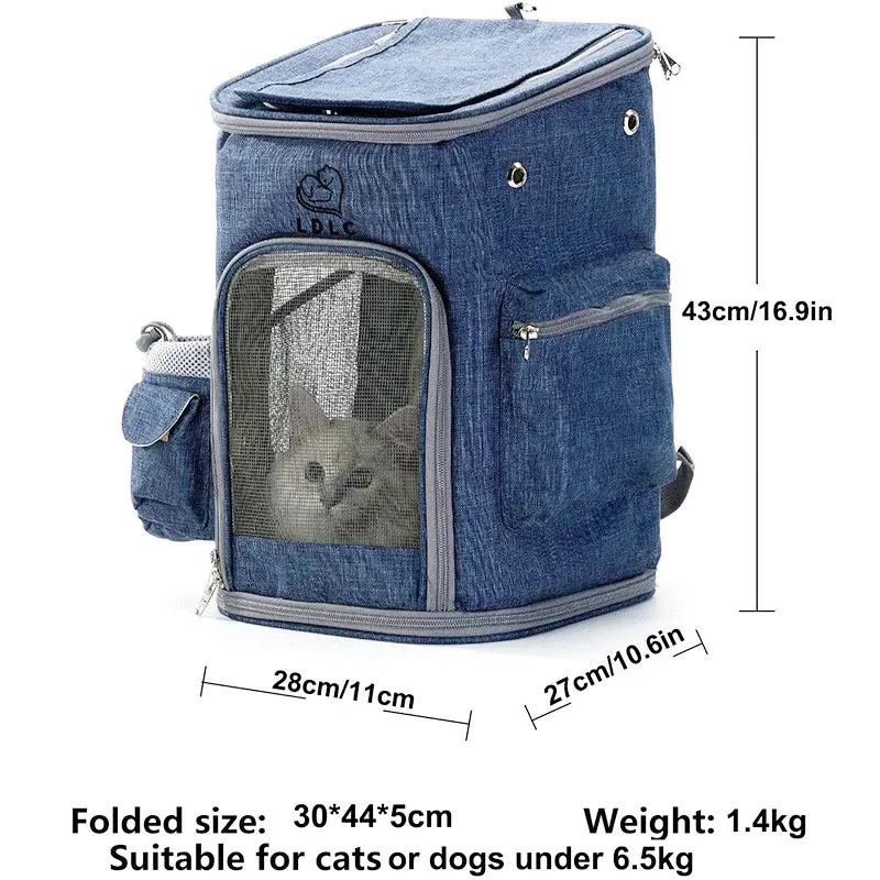 Ventilated Durable Pet Backpack