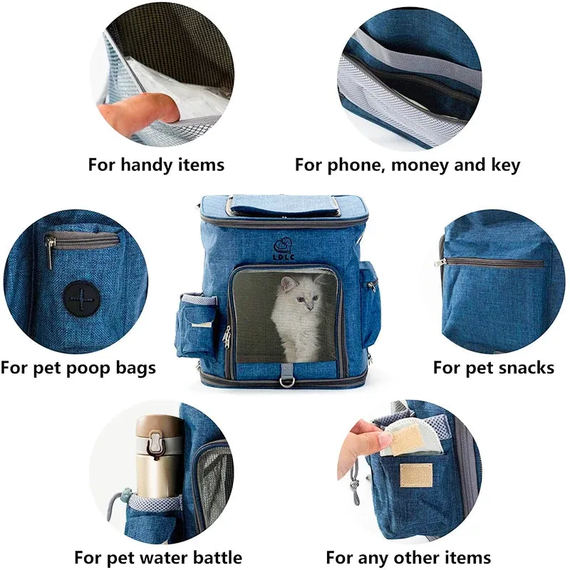 Ventilated Durable Pet Backpack