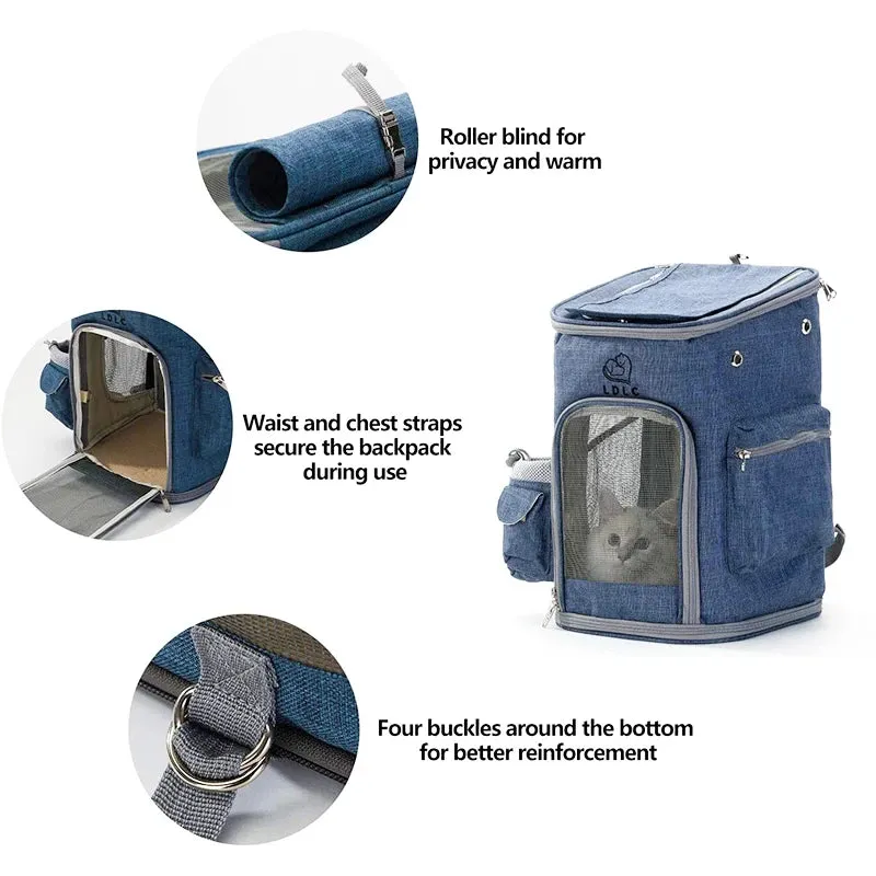 Ventilated Durable Pet Backpack