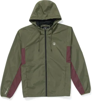 Volcom Men's Wavern Water Resistant Windbreaker Light Jacket