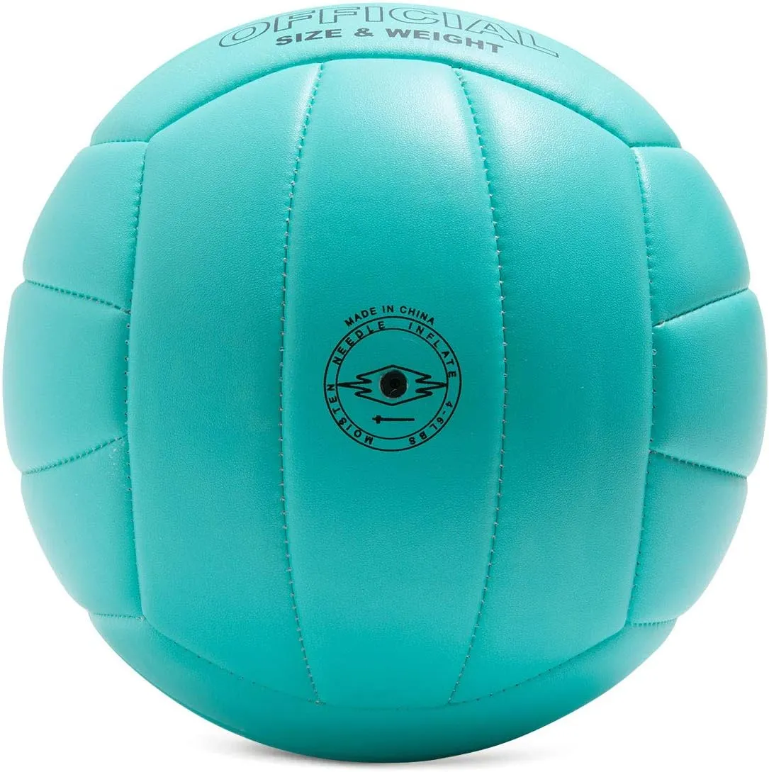 Volleyball, Waterproof Indoor Outdoor Volleyball for Beach Game Gym Training (Official Size 5)