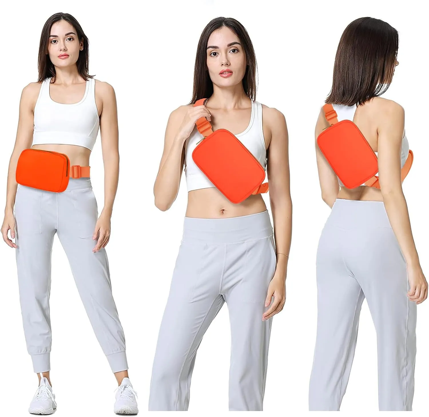 VOROLO Fanny Pack For Women And Men Crossbody Bag Belt Bag with Adjustable Strap Mothers Day Gifts