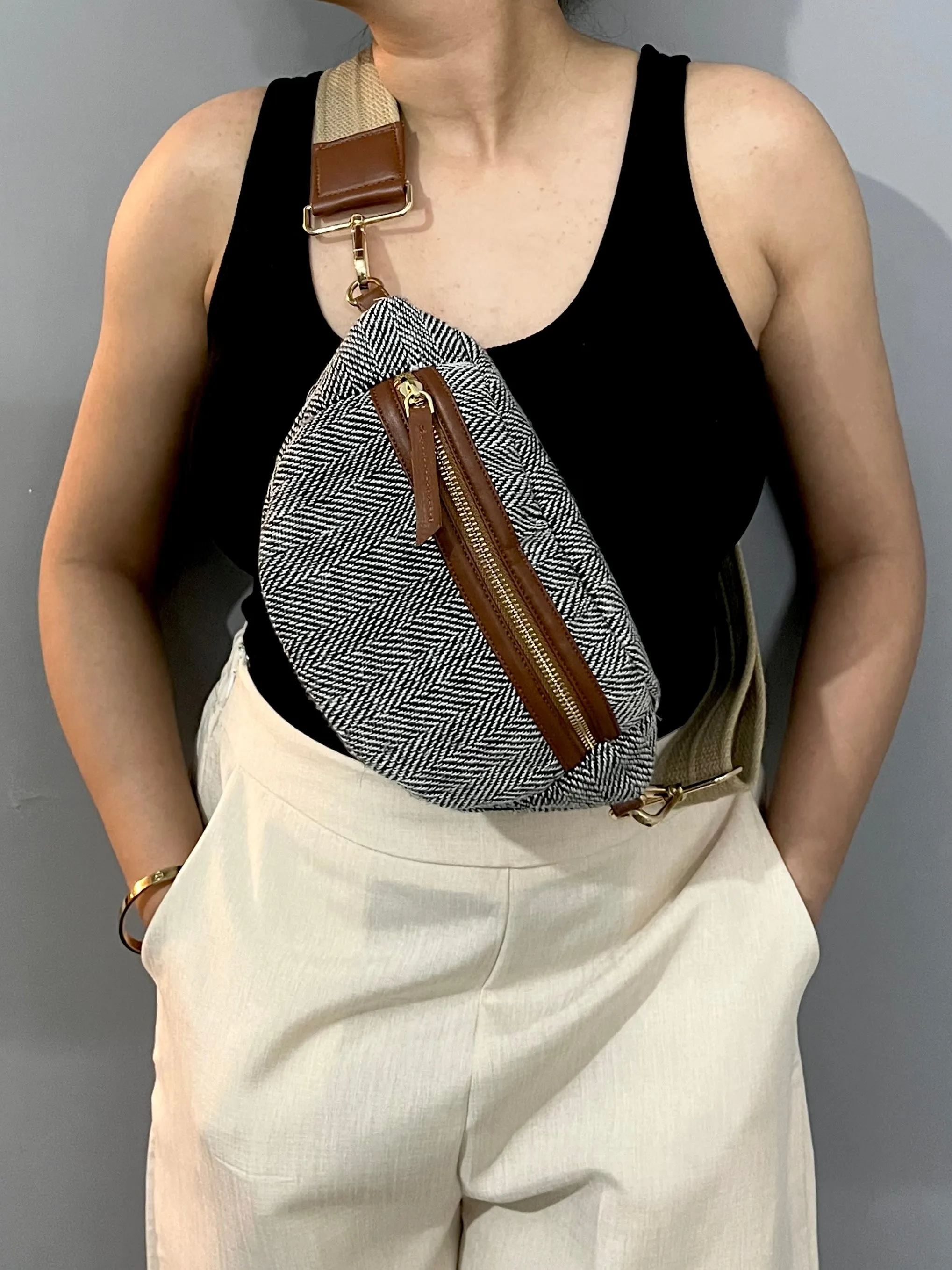 Waist Pouches - Midnight Noir