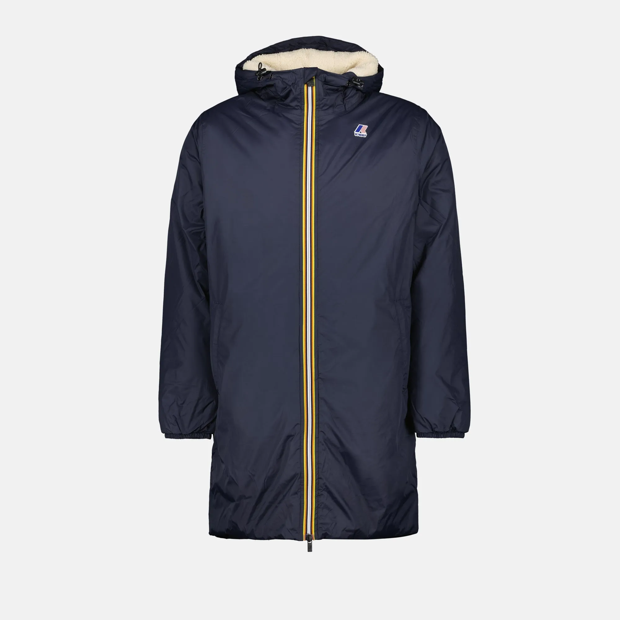Water-resistant Blue Parka