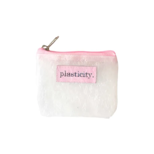 Water-resistant upcycled plastic Coin Pouch | Translucent