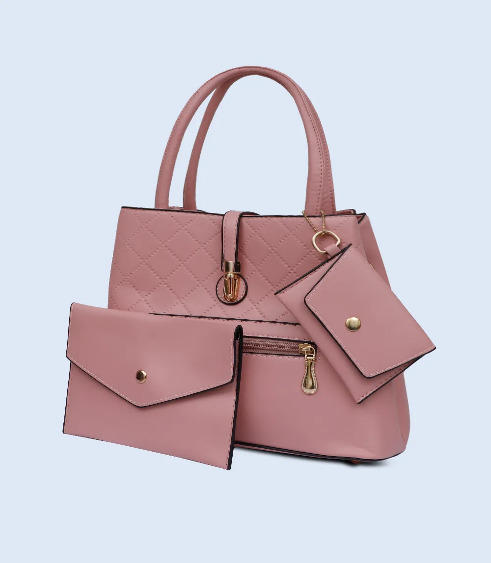 WB2772-PINK-Women Shoulder Bag