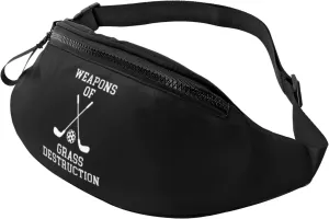 Weapon Of Grass Destruction Unisex Adjustable Waist Bag Outdoor Sports Running Waist Bag Business Travel Phone Bag