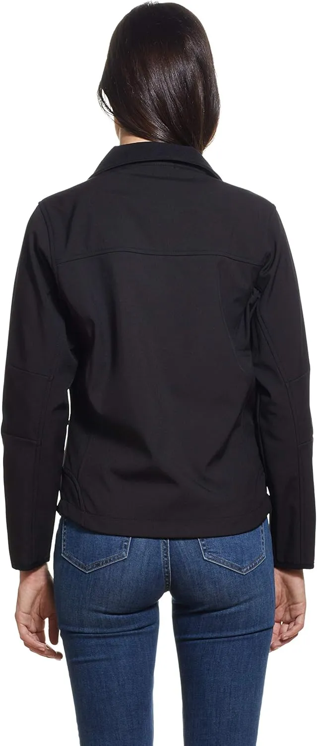 Weatherproof Womens Lightweight Water and Wind Resistant Soft Shell Jacket
