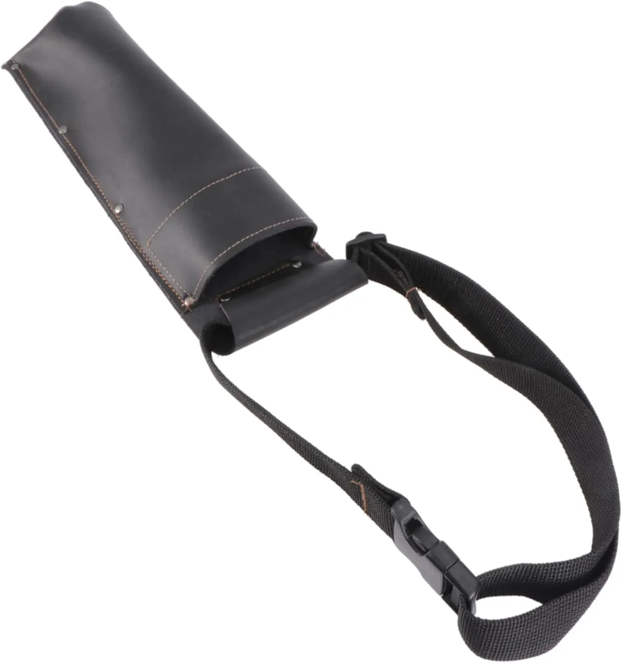 Welding Rod Pouch Leather Welding Rod Holder Adjustable Waistband High-capacity Bag Random Color