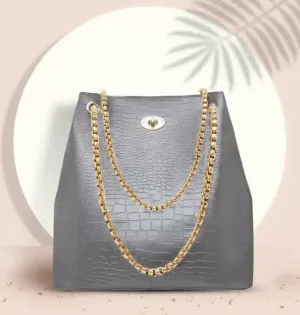 Women Grey Handbag