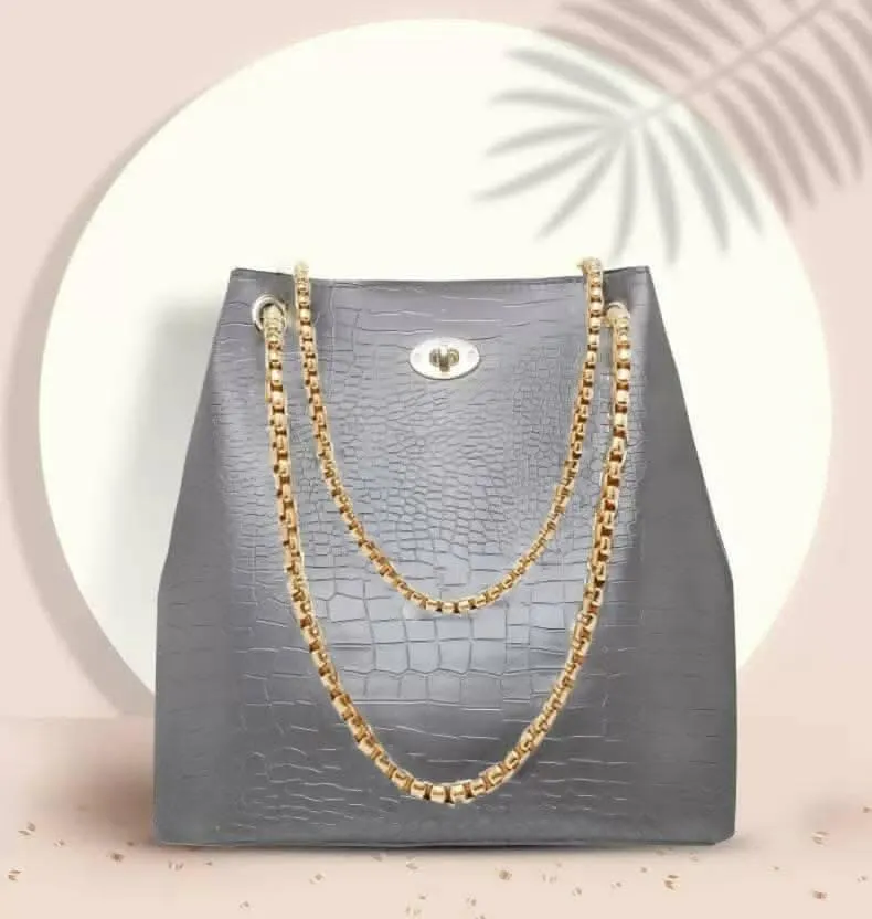 Women Grey Handbag