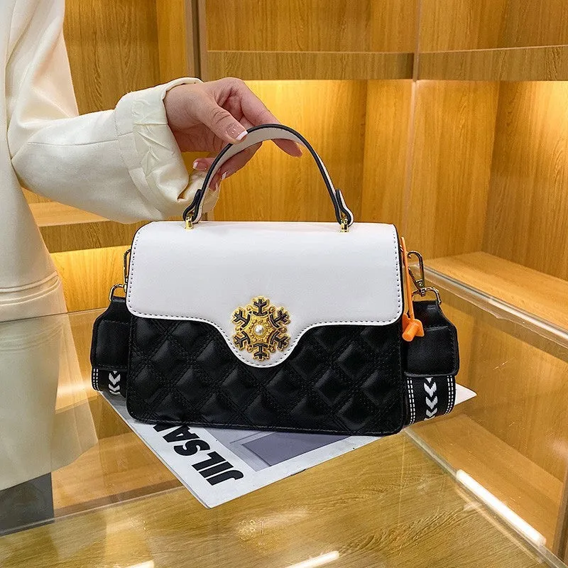 Women's Crossbody Rhombic Western Style Shoulder Bag