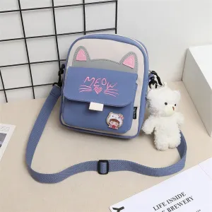 Women's Durable Cute Refreshing Campus Nylon Bags
