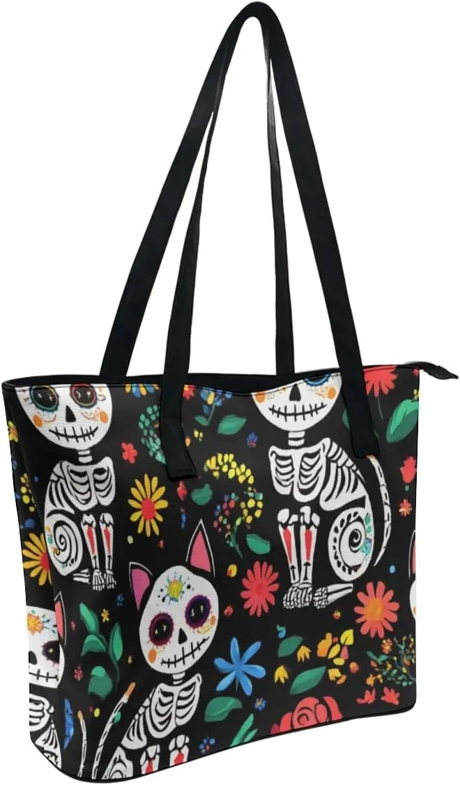 Women's Novelty Shoulder Bag, Lightweight Durable Handbag, Large Capacity Tote Bags for Laptop, Books