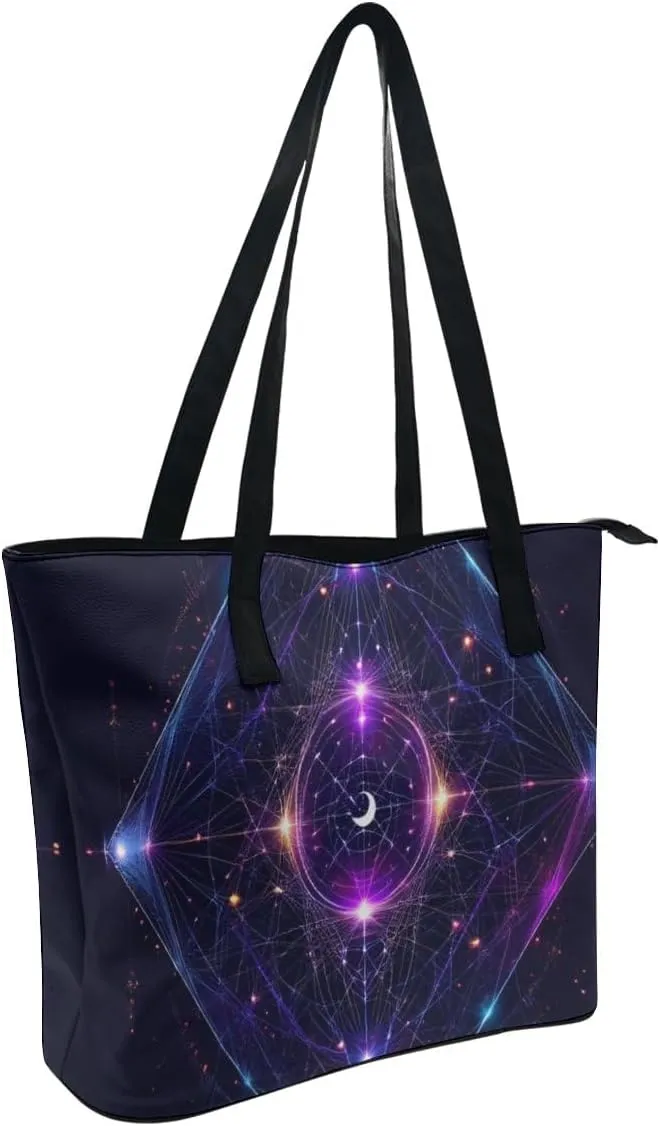 Women's Novelty Shoulder Bag, Lightweight Durable Handbag, Large Capacity Tote Bags for Laptop, Books