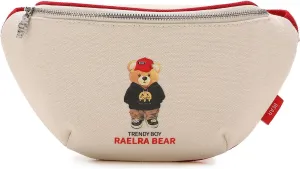 Womens Waist Bag Fashion Casual Multipurpose Waist Pack Adjustable Fanny Bag Chest Crossbody Bag for Women Girls - Ivory