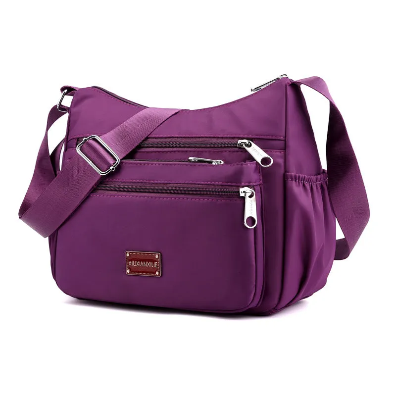 Women's Waterproof Oxford Cloth Business For Collecting Money Shoulder Bags