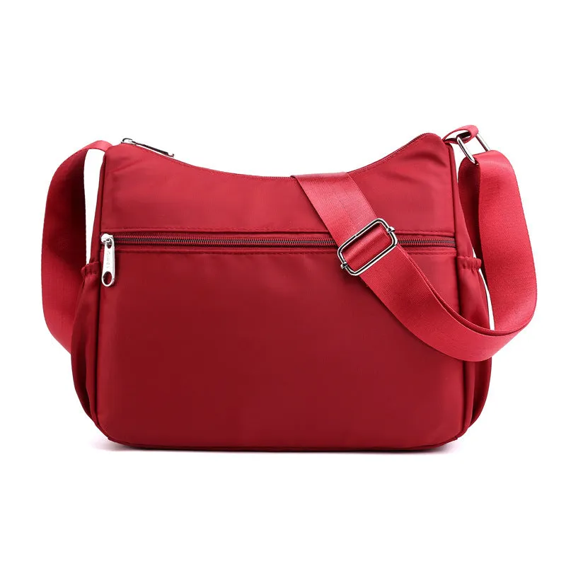 Women's Waterproof Oxford Cloth Business For Collecting Money Shoulder Bags
