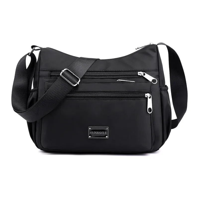 Women's Waterproof Oxford Cloth Business For Collecting Money Shoulder Bags