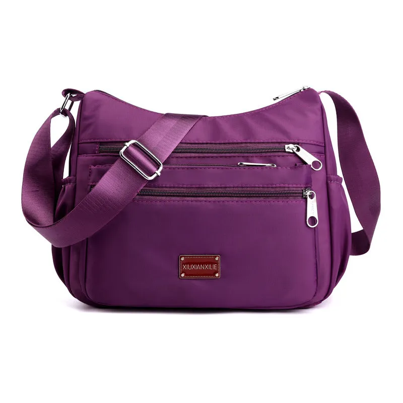 Women's Waterproof Oxford Cloth Business For Collecting Money Shoulder Bags