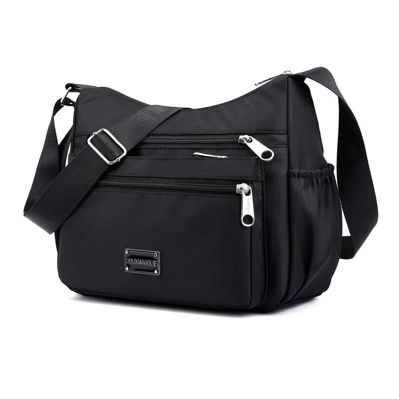 Women's Waterproof Oxford Cloth Business For Collecting Money Shoulder Bags