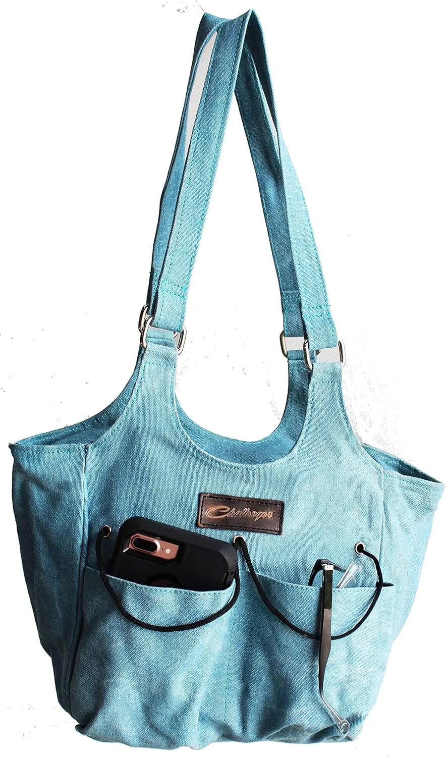 Women's Western Canvas Shoulder Handbag Purse Tote Carry All Bag 17AA02