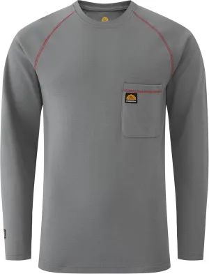 WORKWEYA FR Shirts Flame Resistant Shirt 6.5oz Men's NFPA 2112/CAT2 Long Sleeve Shirt