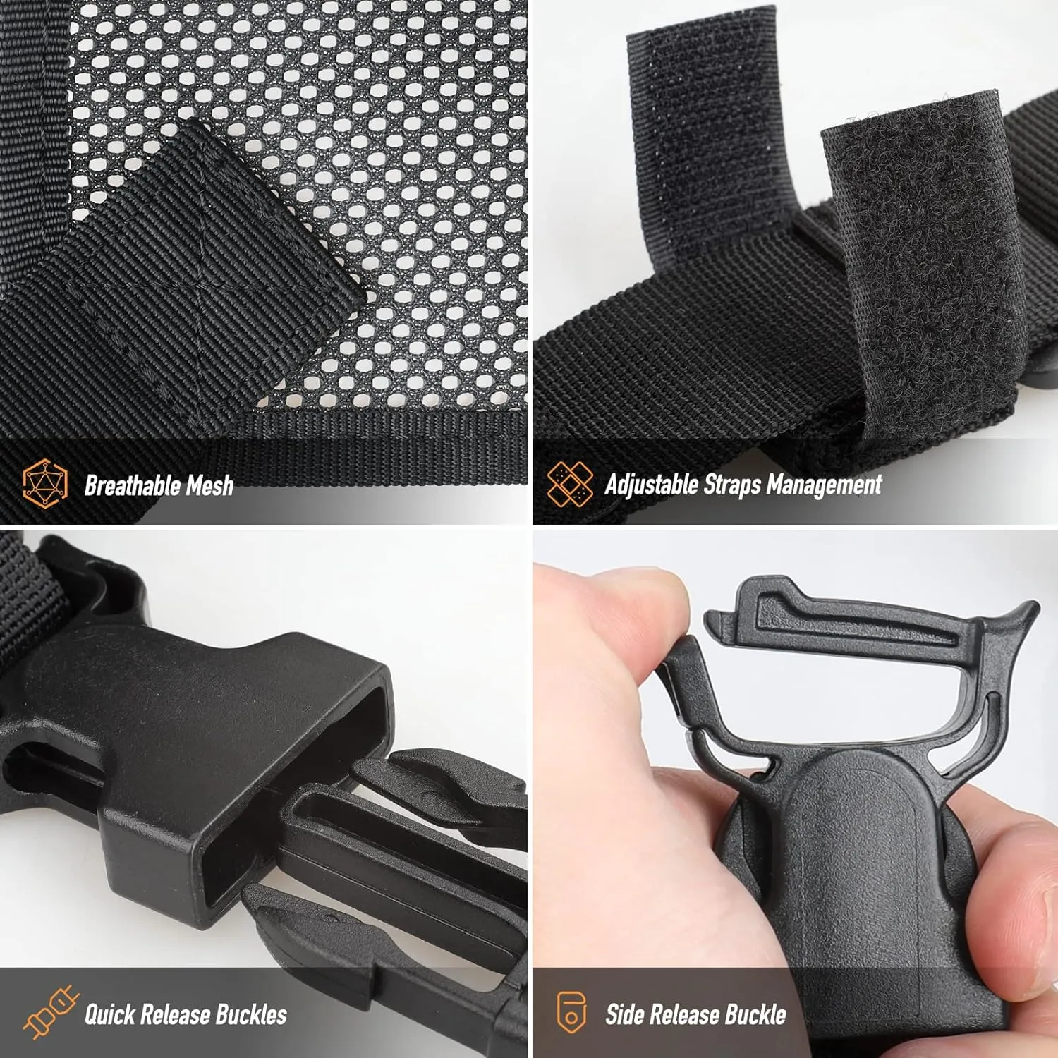 WYNEX Tactical Molle Admin Pouch of Laser Cut Design, Utility Pouches Molle Attachment Military Medical EMT Organizer with Map Pocket EDC EMT Pack IFAK Tool Holder Universal U.S.A Patch Included