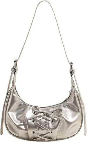 Y2k Purses Women Vegan Leather Shoulder Purse Cute Shoulder Bags Streetwear Vintage Coquette Belt Bag