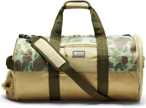 Zero Foxtrot Woobie Duffle Bag, large gym, travel, camping, overnight bag for men and women, military, tactical duffle with shoe compartment – 60L - Frogskin Jungle Camoflouge