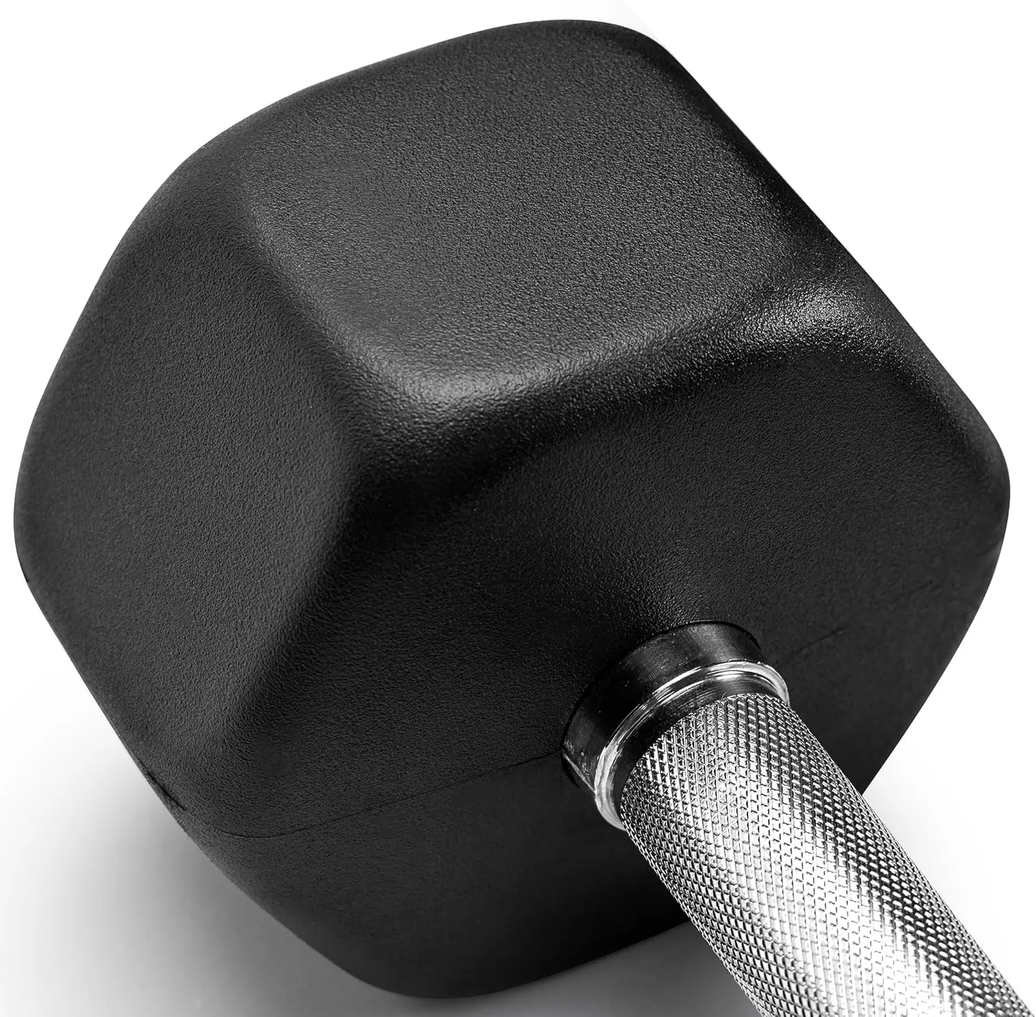 ZIVA Premium Hex Dumbbells – Commercial Grade Rubber Urethane Coated Free Weights for Strength Training, Weightlifting, Home Gym – Durable Steel Core – Sold in Pairs (25–50 Ship by Piece)