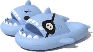 Zureto New Pirate Shark Slippers, 2023 Fashion Pirate Shark Slippers, Unisex Lndoor And Outdoor